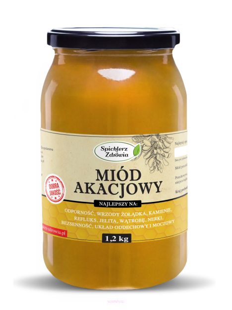 Miód akacjowy 1,2KG