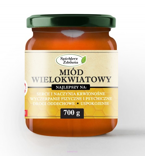 Miód wielokwiatowy 700g