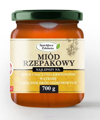 Miód rzepakowy 700g
