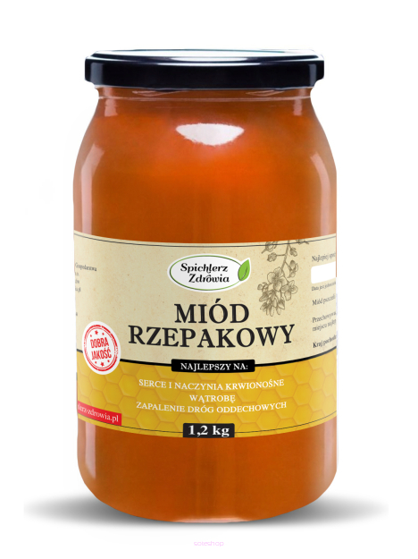 Miód rzepakowy 1200g
