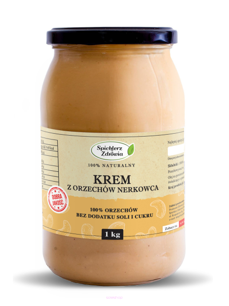 KREM Z ORZECHÓW NERKOWCA 900ml