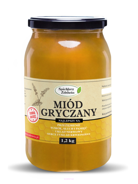 Miód gryczany 1200g