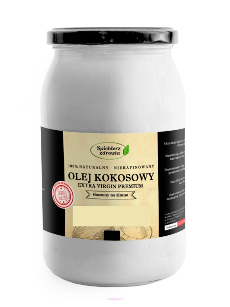 Olej kokosowy Extra Virgin tłoczony na zimno