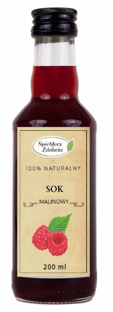 Sok malinowy 200ml 100% NFC