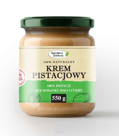 KREM PISTACJOWY 550g