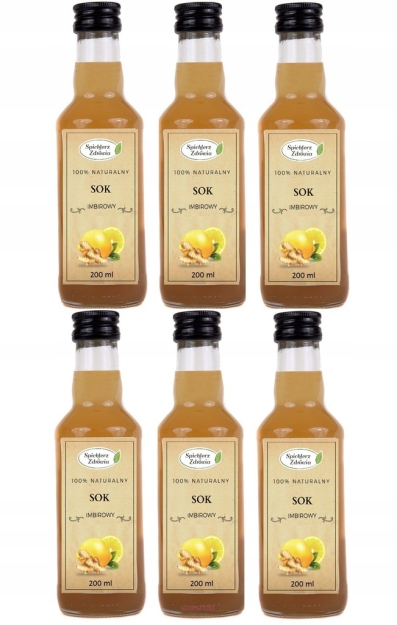 Sok imbirowy 6x200ml 100% NFC