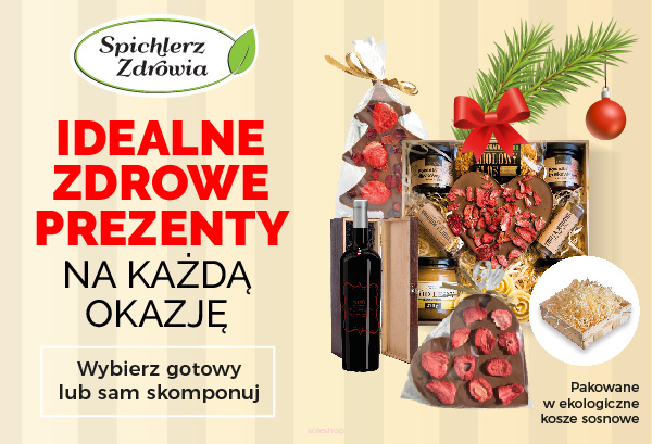   ~AA ŚWIĄTECZNE ZDROWE KOSZE PREZENTOWE DLA FIRM