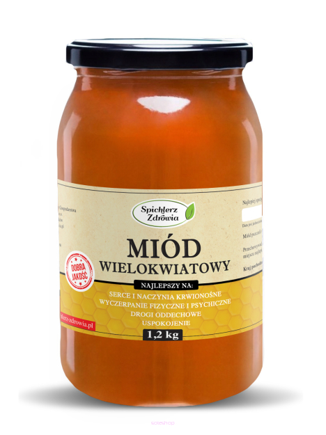 Miód wielokwiatowy 1200g