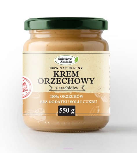 KREM ORZECHOWY Z ARACHIDÓW 500ml